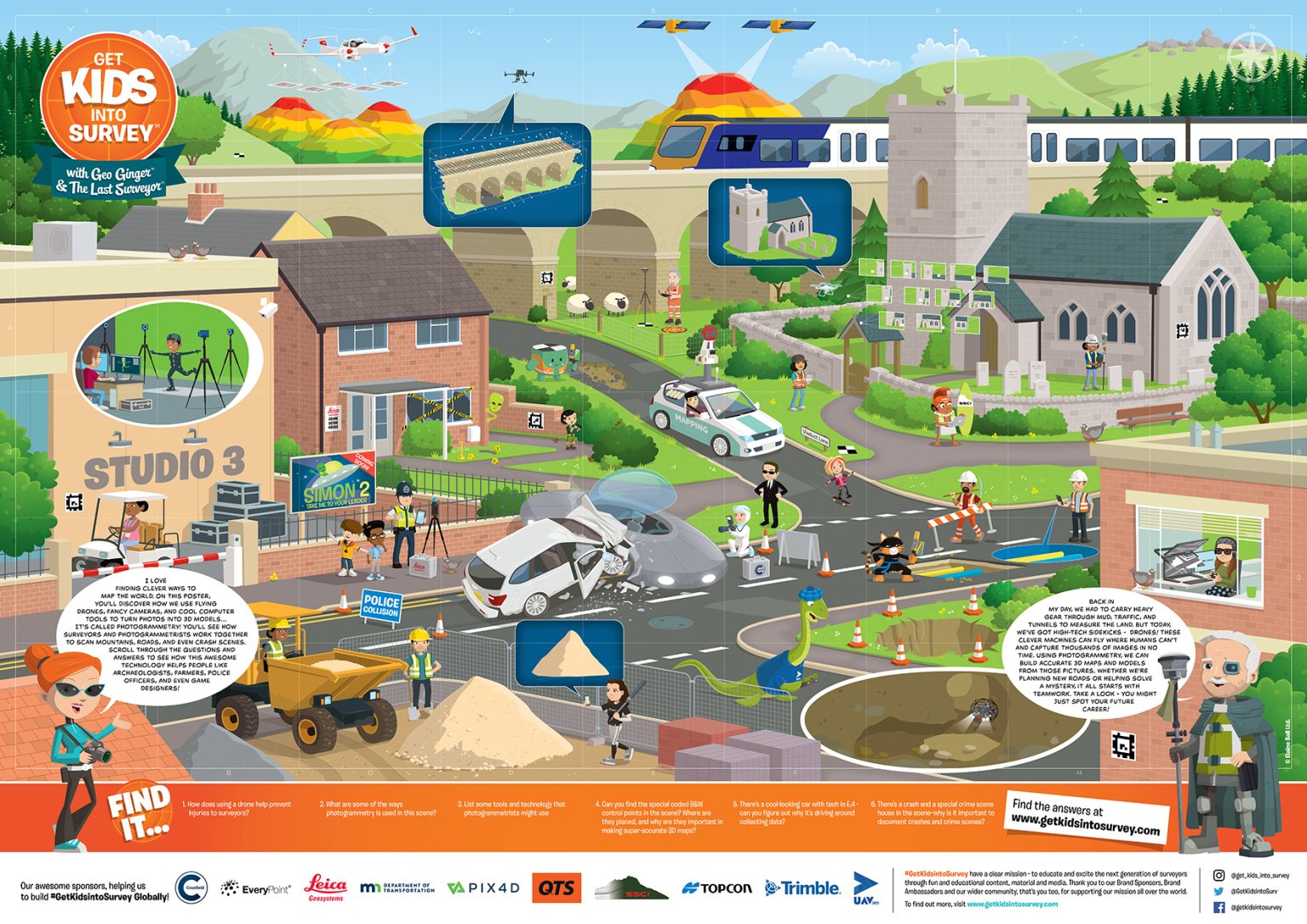 'Get Kids Into Survey' Poster - Summer - Get Kids Into Survey